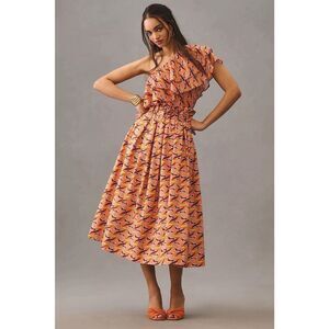 New Anthropologie Devotion Twins Kotronas Cotton Skirt Size M